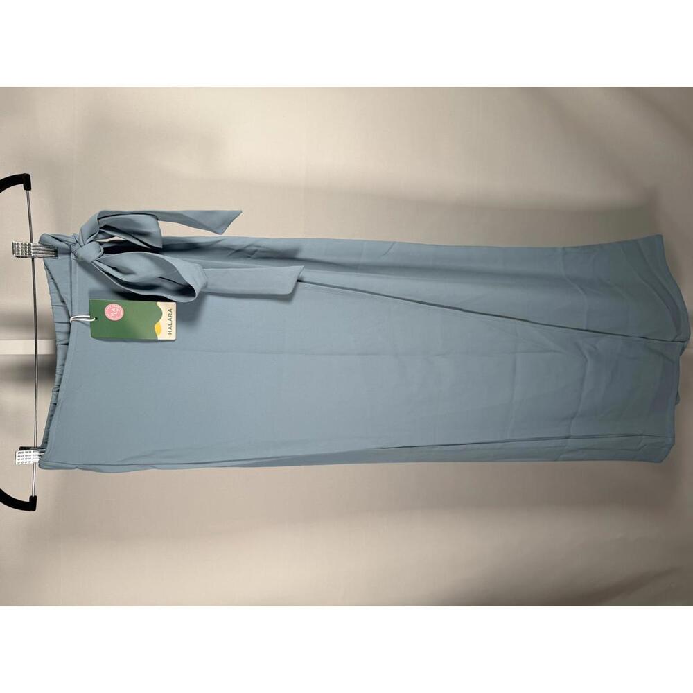 NWT Halara High Waisted Tie Side Wide Leg Work Pants Size Small - Picture 2 of 12